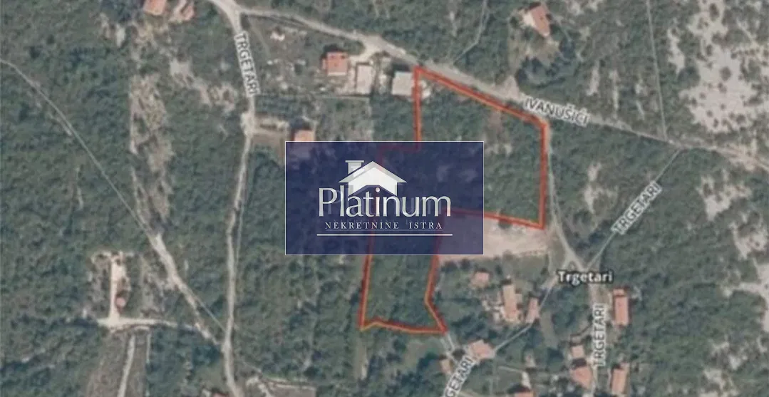 Istra,Trget građevinsko zemljište s pogledom na more