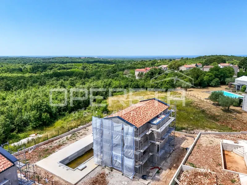 ISTRA, MUNTRILJ - Samostojeća kuća s bazenom