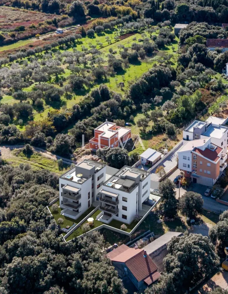Zadar, Petrčane, luksusowy apartament z widokiem na morze, 76 m2 na sprzedaż – 2