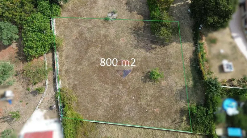 Rovinj okolica - građevinsko zemljište s pogledom na more