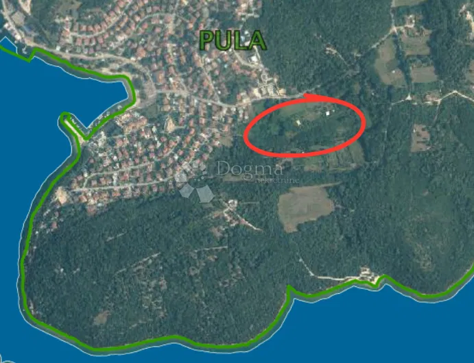 Bauland Pješčana Uvala, Medulin, 990m2