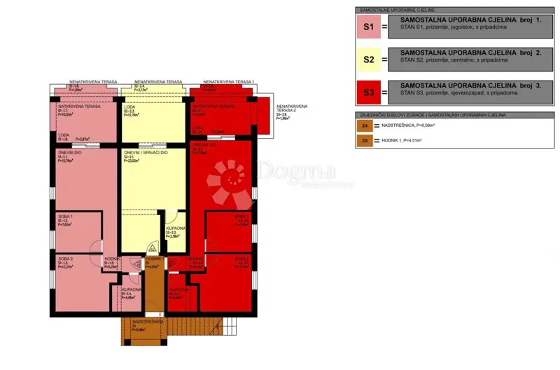 Apartment Mandre, Kolan, 68,51m2 – 3