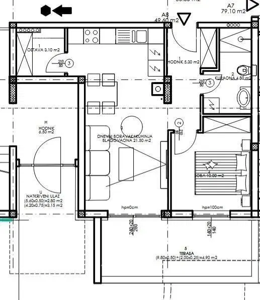 Vendita - appartamento in un nuovo progetto residenziale, Pula, Veli Vrh! – 3