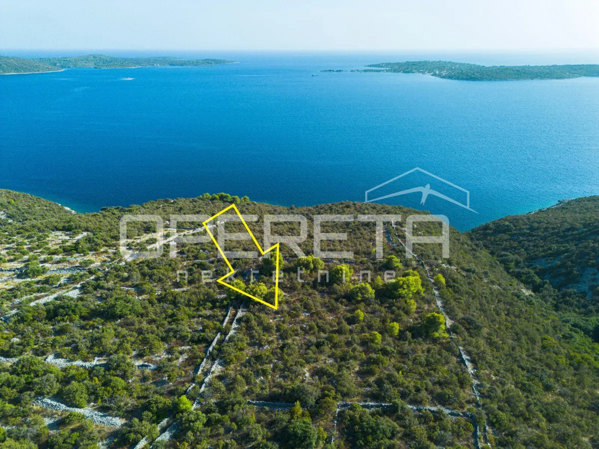 Vinišće, Paljevina – Grundstück 5.232 m² mit Meerblick