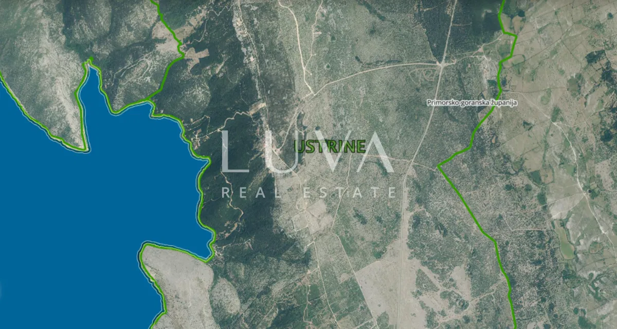Mali Lošinj, Ustrine, građevinsko zemljište 291m2, prodaja
