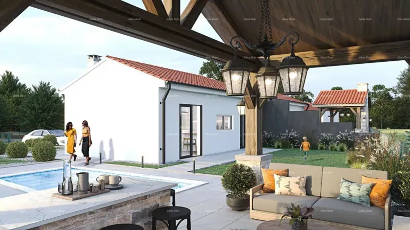 BARBAN, KOŽLJANI - Neubau / Duplex, rechter Teil. Ökologischer Ort