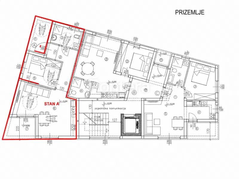 ISTRIA, PARENZO - Nuova costruzione, appartamento al piano terra con ingresso indipendente, giardino e 2 posti auto – 2