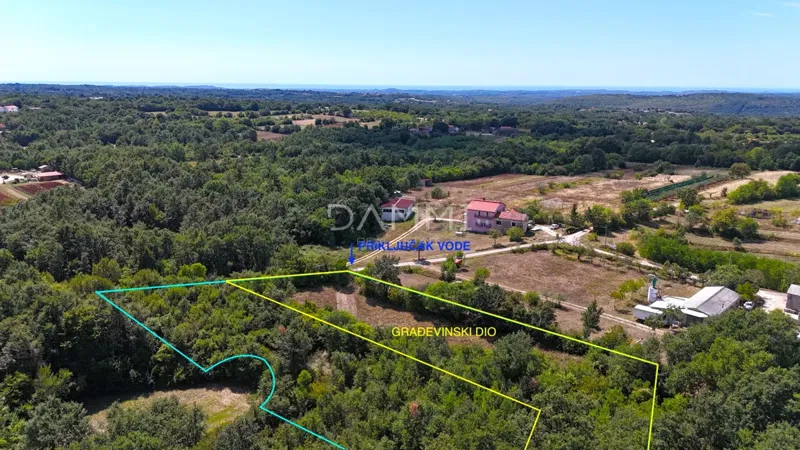 ISTRA, ŽMINJ - Veliko građevinsko zemljište 6127m2