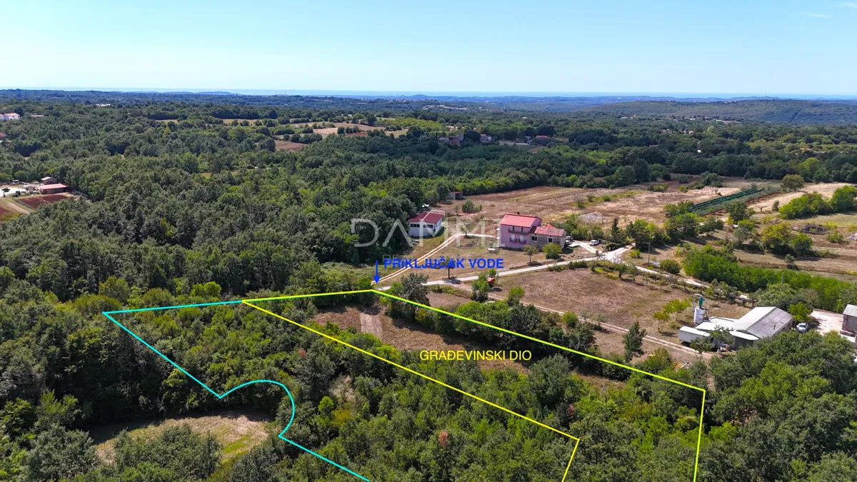 ISTRA, ŽMINJ - Grande terreno edificabile 6127 m2