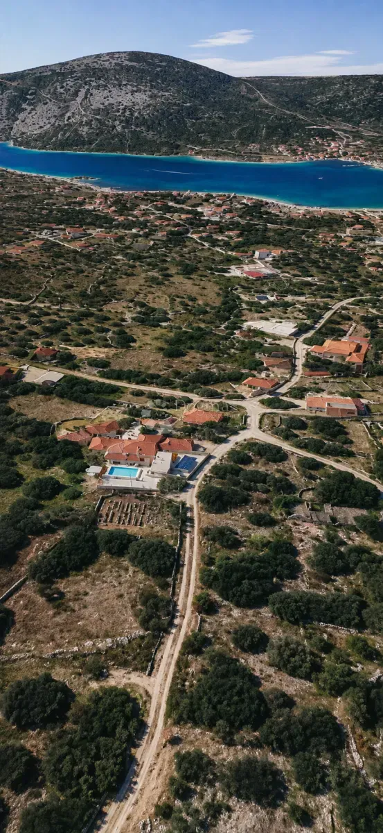 Építési telek Vinišće, Marina, 774m2