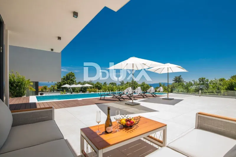 Opatija, Veprinac, vila 309 m², panoramatický výhľad na more