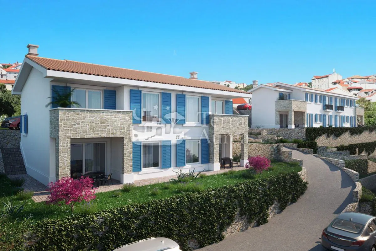 Građevinsko zemljište 50 m od mora, Vrbnik, otok Krk