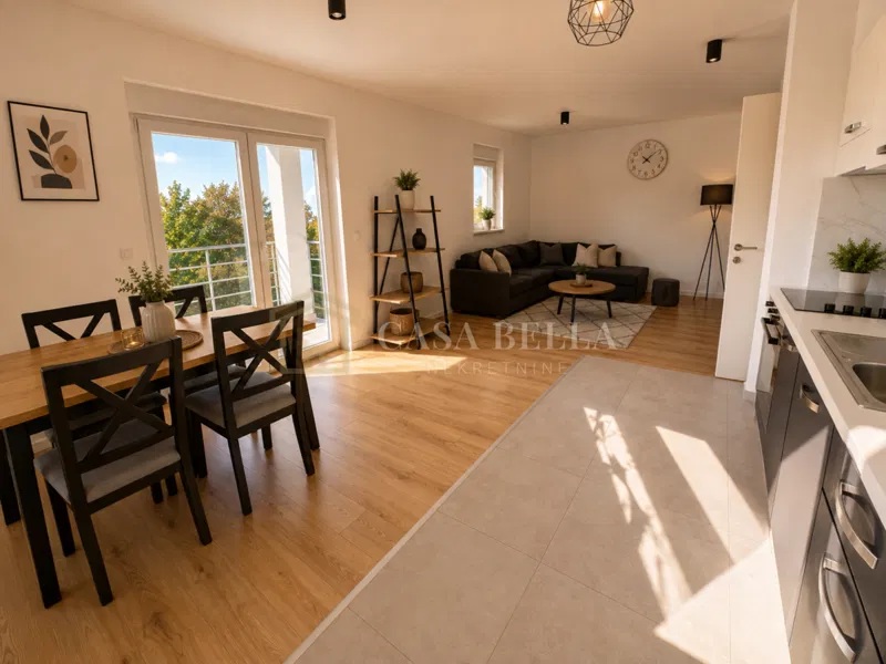 Moderan 1S+DB stan 57 m² s terasom, parkingom i drvarnicom – Marčelji, Viškovo – 3