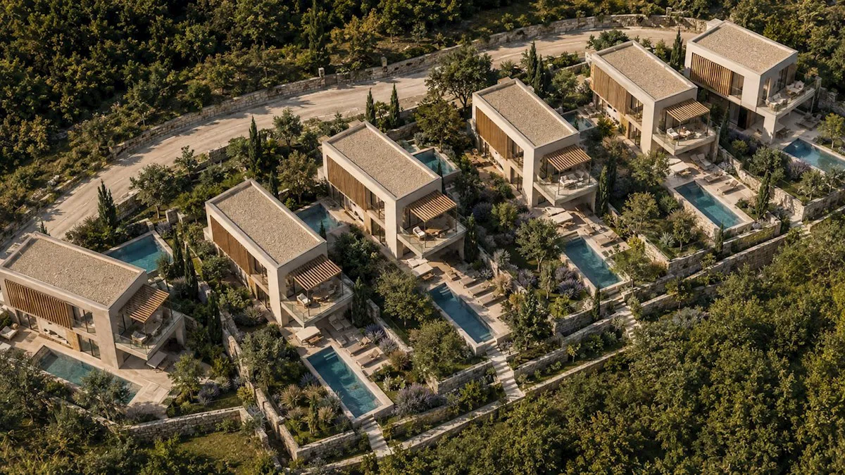 Tenuta istriana con 4 antichi edifici e progetto di massima – Dintorni di Momiano