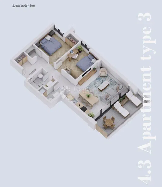 Premium new building, apartment 74 m2, 1st floor - Rovinj, surroundings – 3