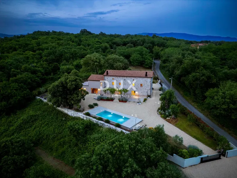 Istria, Labin, kamenný dom, 278 m², apartmán, bazén, wellness – 2