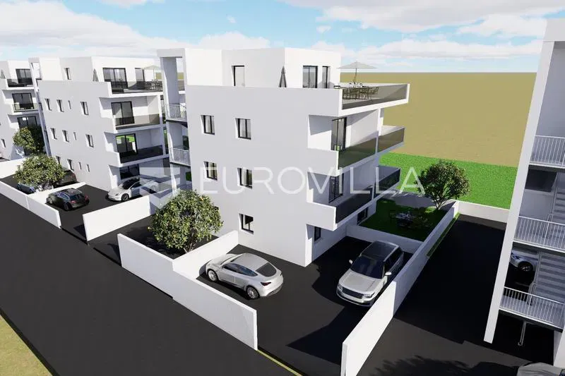 Trogir, jednosoban stan na drugom katu neto korisne površine 40,13 m², S4 Objekt 1