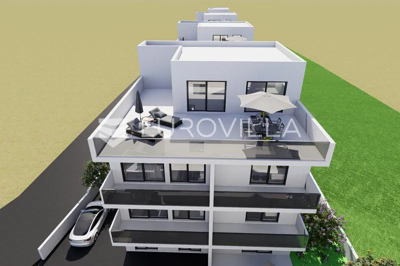 Trogir, dvosoban stan na trećem katu neto korisne površine 56,15 m², S6 Objekt 1