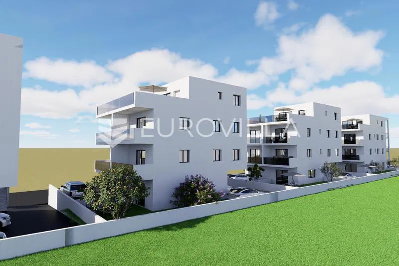 Trogir, dvosoban stan u prizemlju neto korisne površine 47,23 m², S1 Objekt 1