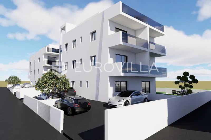Trogir, dvosoban stan na prvom katu neto korisne površine 47,72 m², S3 Objekt 1