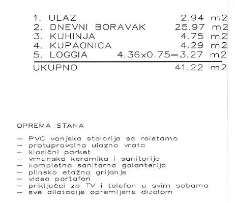 APARTMENT, SALE, SESVETE, IVER NEIGHBORHOOD, 41 M2 – 2