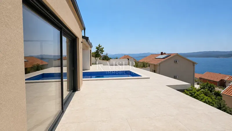 Crikvenica, Dramalj - esclusiva villa moderna con piscina e vista unica – 2