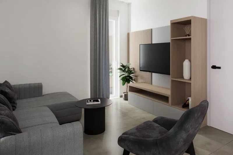 Modern two bedroom apartment with sea view and garden – 2