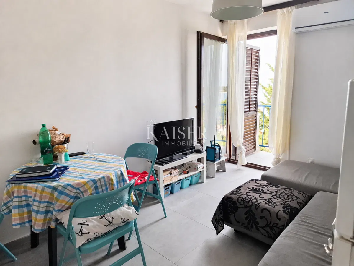 Cres szigete - Zaglav - 27 m²-es apartman tengerre néző kilátással
