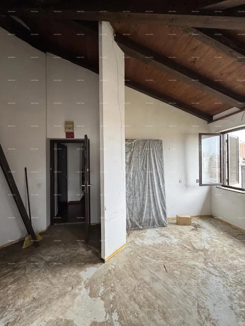 Červar Porat – 2-bedroom apartment with a gallery, 100 m from the sea – 2