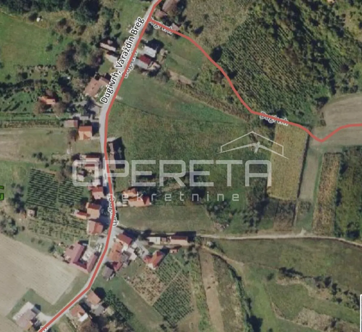GRAĐEVINSKO ZEMLJIŠTE, PRODAJA, VARAŽDIN BREG, DUGI VRH, 5856 M2