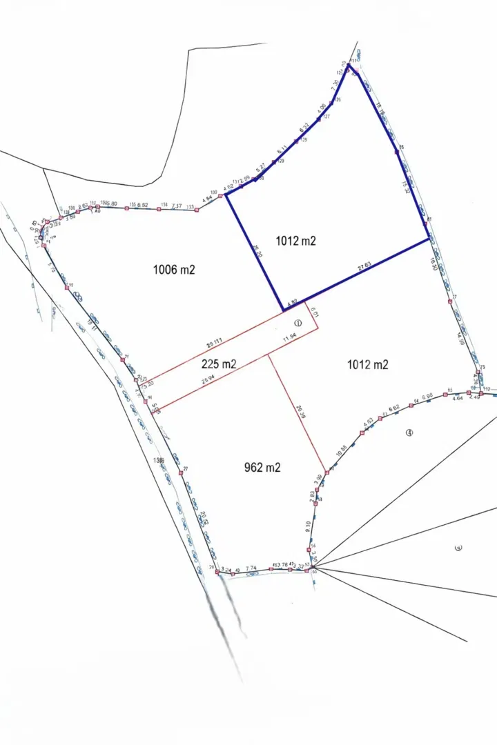 Istra, Žminj (okolica) - Prodaje se - građevinsko zemljište 1012 m²
