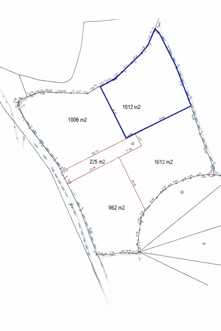 Istria, Žminj (dintorni) – In vendita – Terreno edificabile 1012 m²