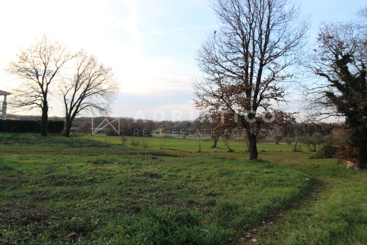 Brtonigla, Istra - Građevinsko zemljište sa pogledom na more