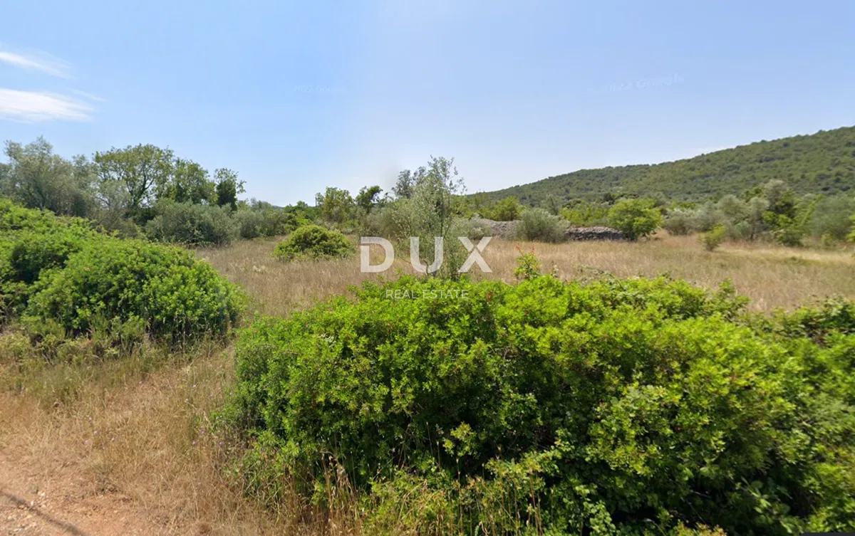 Isola di Pašman, terreno edificabile, 530 m2, a 300 m dal mare
