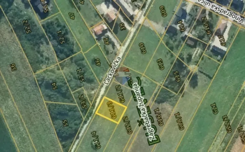 Velika Gorica, Buševec 586 m2 zemljište