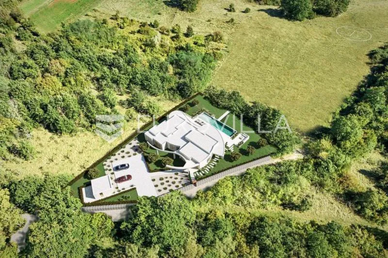 Istra, Žminj, ekskluzivna vila na 1,4 ha privatnog posjeda