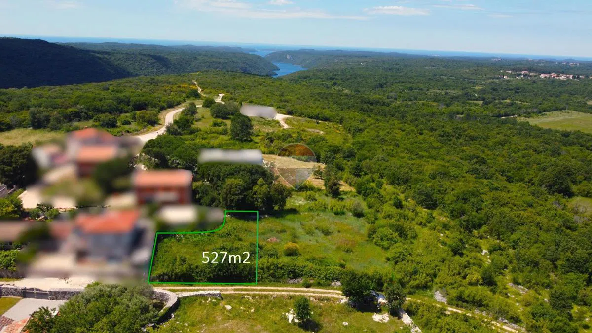 Istra, okolica Sv. Lovreč - Građevinsko zemljišta s fantastičnim pogledom
