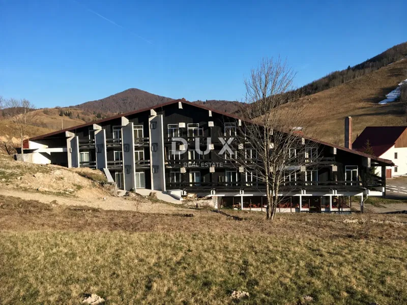 Gorski kotar, Begovo Razdolje, hotel, 2218m2 z działką o powierzchni ponad 8500m2