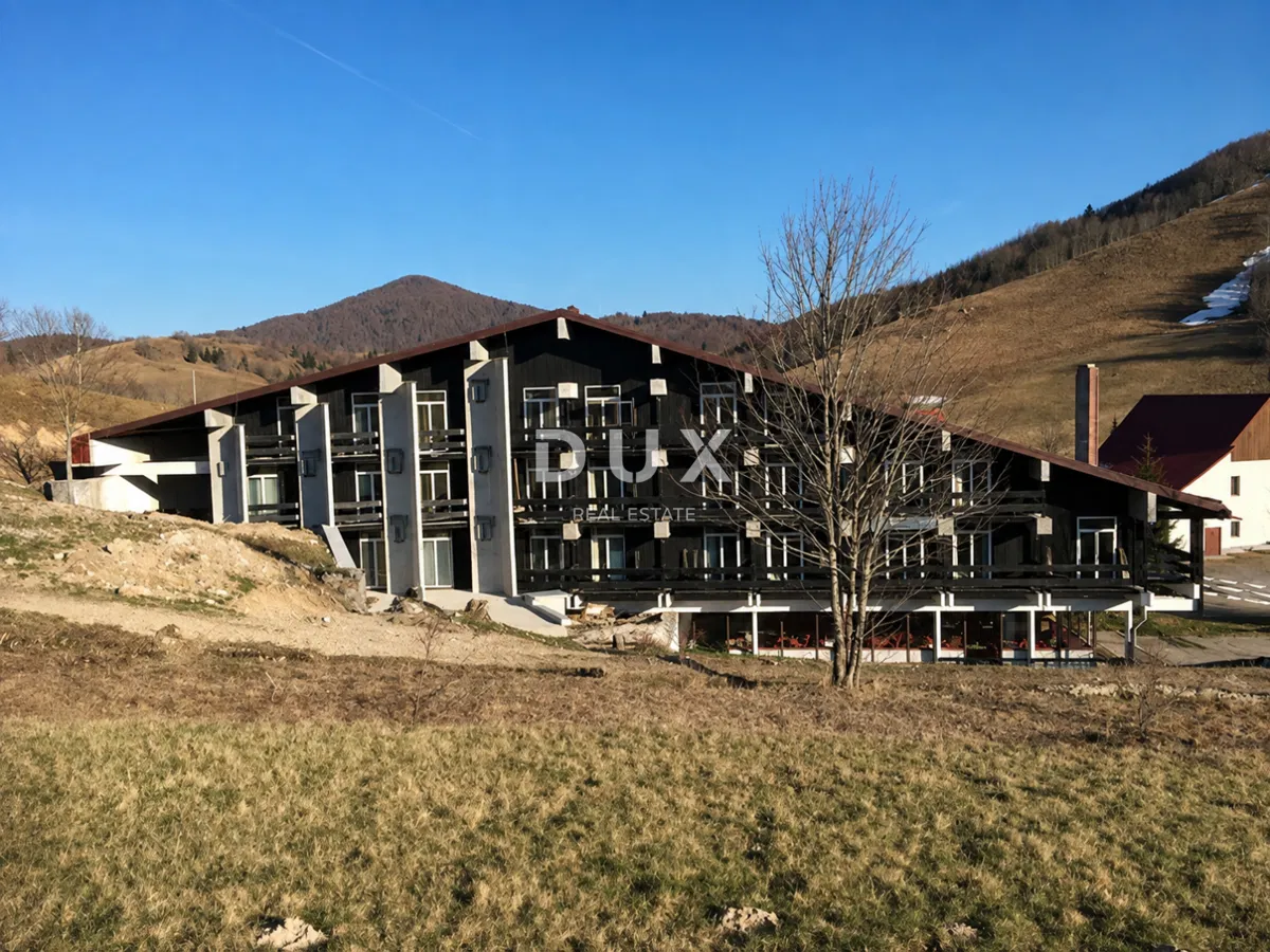 Gorski kotar, Begovo Razdolje, hotel, 2218m2 sa zemljištem od preko 8500m2