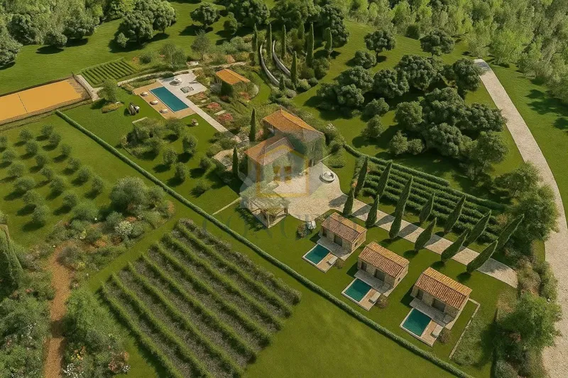 Investment Opportunity in Istria – Exclusive Plot for an private Estate or Tourist Resort – 2