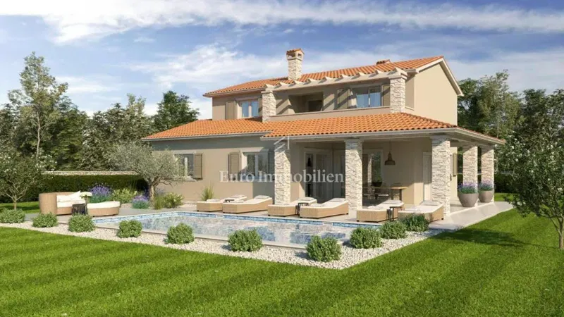 Building land with permit for a house with pool – 2