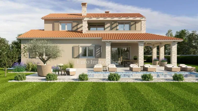 Building land with permit for a house with pool – 3