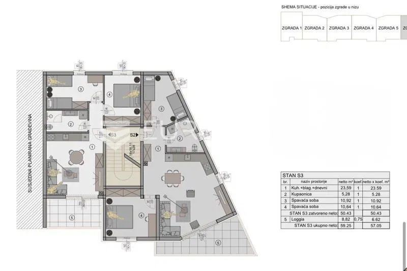 Istria, Pula, apartment in a new building with parking and storage – 2