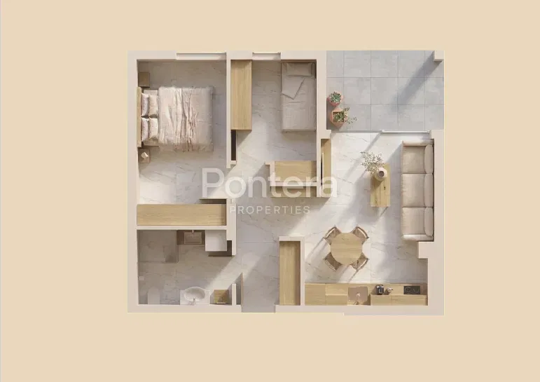 Flat/apartment Veli vrh, Pula, 49,90m2 – 2
