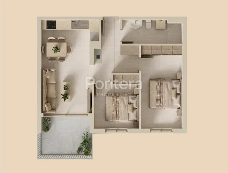 Appartamento/appartamento Veli vrh, Pula, 55m2 – 2
