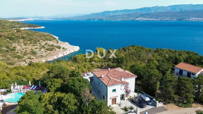 Krk, Šilo, villa trilocale, 283 m2, prima fila sul mare – 2