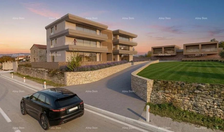NOVOGRADNJA KANFANAR – 2 ČETVEROSOBNA STANA, 100 m²