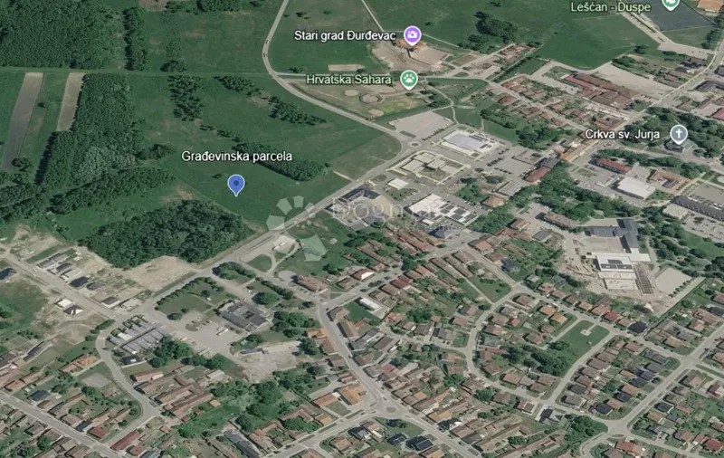 Építési telek Đurđevac, 6.155m2 – 3