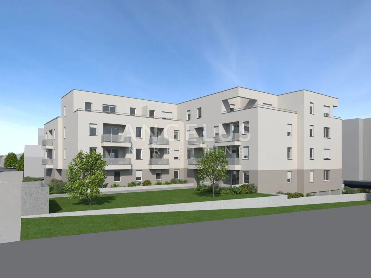 Zagreb, Stenjevec - novogradnja stan 60m2 s garažom