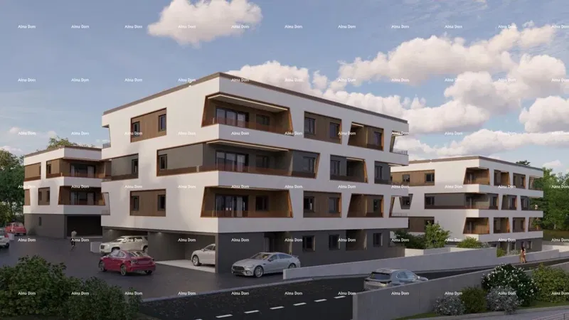 Sale of apartments in modern new construction, in the center, Poreč! – 2